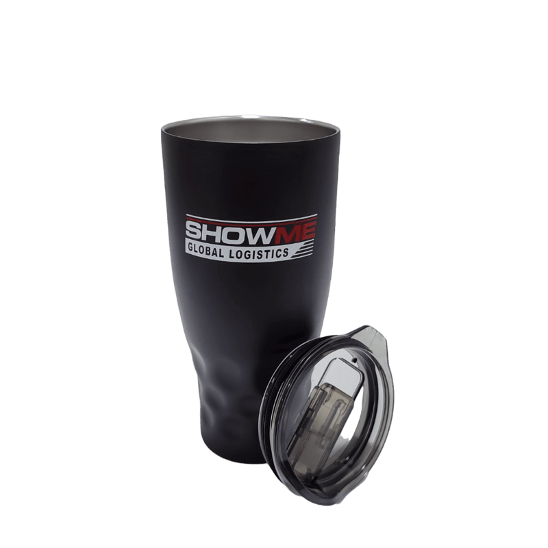 Tumbler (30 oz) - Black Circles